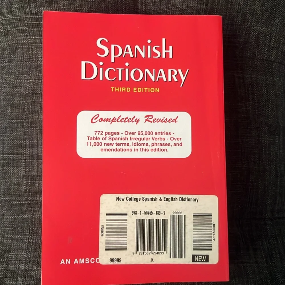 The New College Spanish and English Dictionary